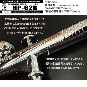 画像4: 【リーズナブル】HP-62B（イージーパッケージ）＜ノズルマウンティングドライバー付き＞　【中国OEMエアブラシ対抗特別対策価格】 