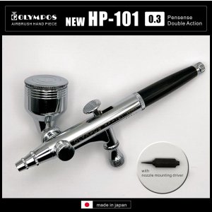 画像: NEW HP-101 (イージーパッケージ)<ノズルマウンティングドライバー付き>【中国OEMエアブラシ対抗特別対策価格】