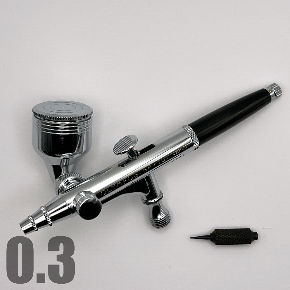 画像1: NEW HP-101 （イージーパッケージ）＜ノズルマウンティングドライバー付き＞【中国OEMエアブラシ対抗特別対策価格】