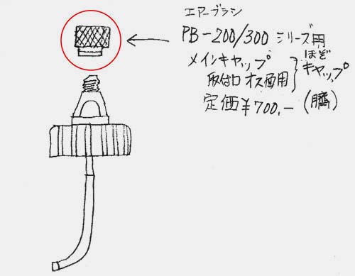 画像2: ほぞキャップ（PB-200/300シリーズ用）